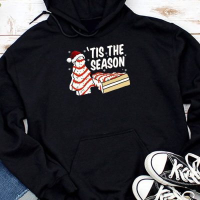 Funny Tis The Season Design Christmas Tree Cakes Debbie Hoodie UH1161