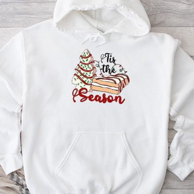 Funny Tis The Season Design Christmas Tree Cakes Debbie Hoodie UH1164