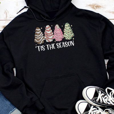 Funny Tis The Season Design Christmas Tree Cakes Debbie Hoodie UH1165