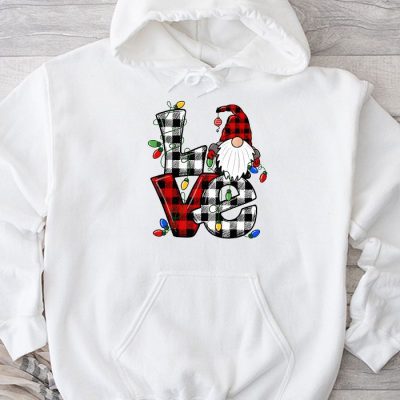 Gnome Christmas Funny Love Christmas Gnomies Xmas Pajama Hoodie UH1068