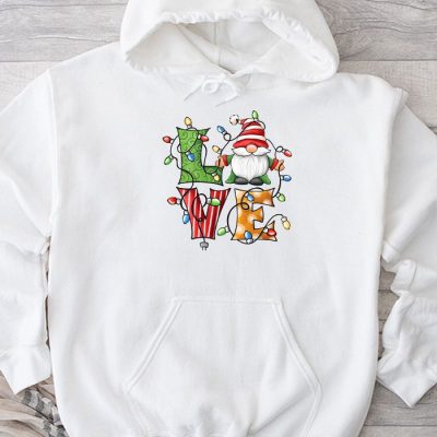 Gnome Christmas Funny Love Christmas Gnomies Xmas Pajama Hoodie UH1070