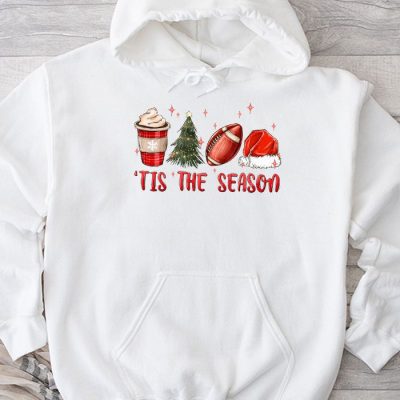 Tis The Season Christmas Coffee Lover Santa Claus Xmas Gifts Hoodie UH1151