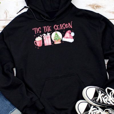 Tis The Season Christmas Coffee Lover Santa Claus Xmas Gifts Hoodie UH1152
