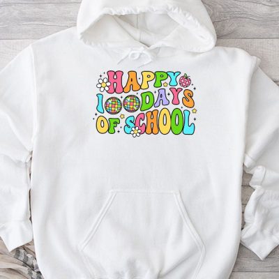 100 Days 100th Day Of School For Girls Boys & Teacher Hoodie UH1384
