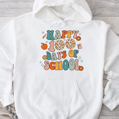 100 Days 100th Day Of School For Girls Boys & Teacher Hoodie UH1385