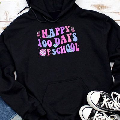 100 Days 100th Day Of School For Girls Boys & Teacher Hoodie UH1387