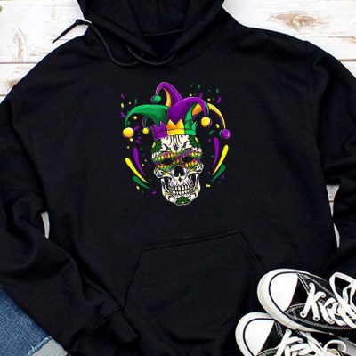 Mardi Gras Costume Sugar Skull Carnival Party Men Women Kid Hoodie UH1416