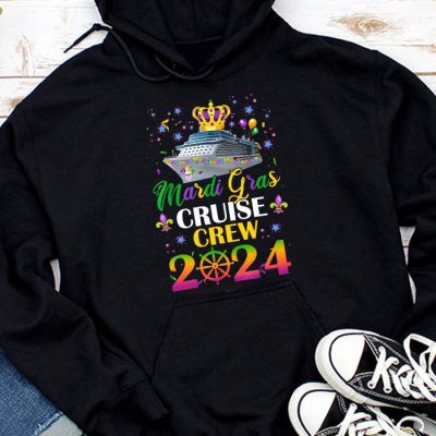Mardi Gras Cruise 2024 Ship Family Matching Trip New Orleans Hoodie UH1467