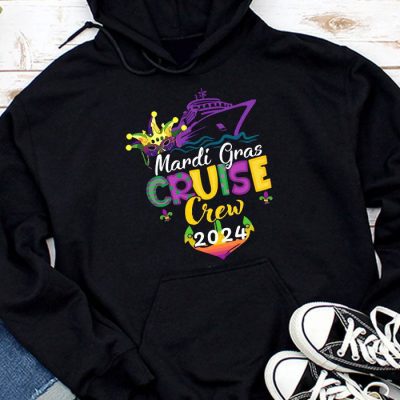 Mardi Gras Cruise 2024 Ship Family Matching Trip New Orleans Hoodie UH1469