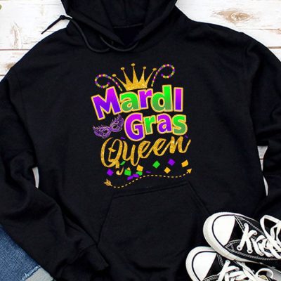Mardi Gras Queen Parade Costume Party Women Gift Mardi Gras Hoodie UH1471