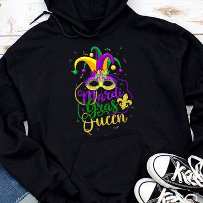 Mardi Gras Queen Parade Costume Party Women Gift Mardi Gras Hoodie UH1472