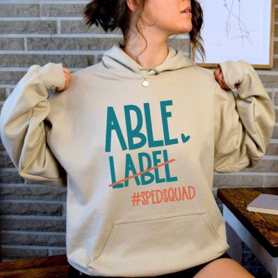 Able Not Label #spedsquad Unisex Hoodie JSH1367
