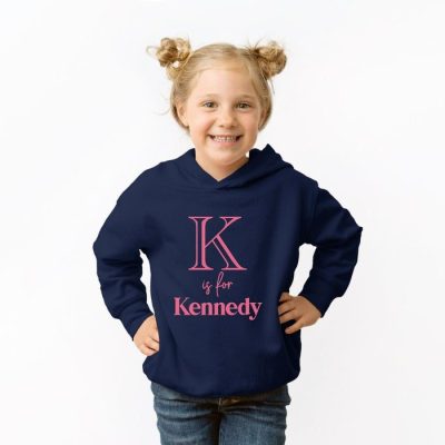 Alphabet Letter Is For Name Customized Unisex Hoodie JSH1449