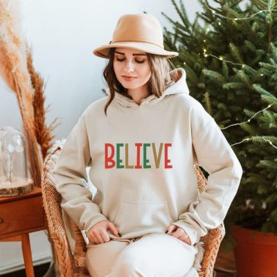 Believe Christmas Unisex Hoodie JSH1292