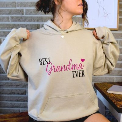 Best Grandma Ever Unisex Hoodie JSH1547
