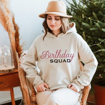 Birthday Squad Unisex Hoodie JSH1559
