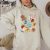 Botanical Watercolor Floral Unisex Hoodie JSH1567