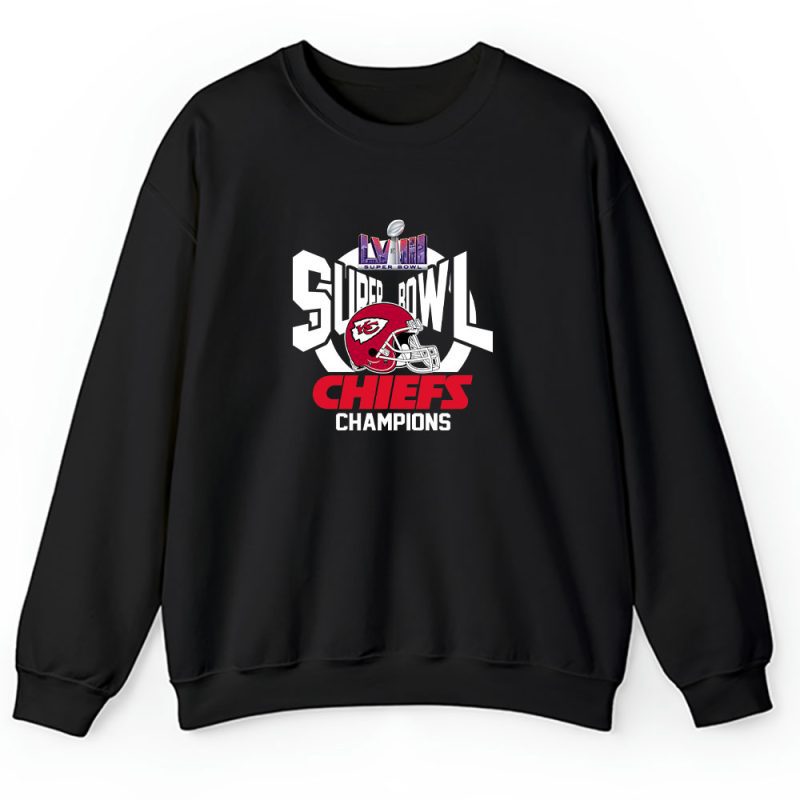 Champion Kansas City Chiefs Super Bowl LVIII Unisex Sweatshirt For Fan TBS1245