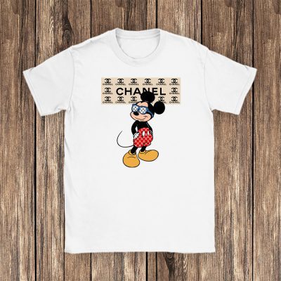 Chanel Mickey Mouse Unisex T-Shirt TBT1306