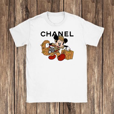 Chanel Mickey Mouse Unisex T-Shirt TBT1316