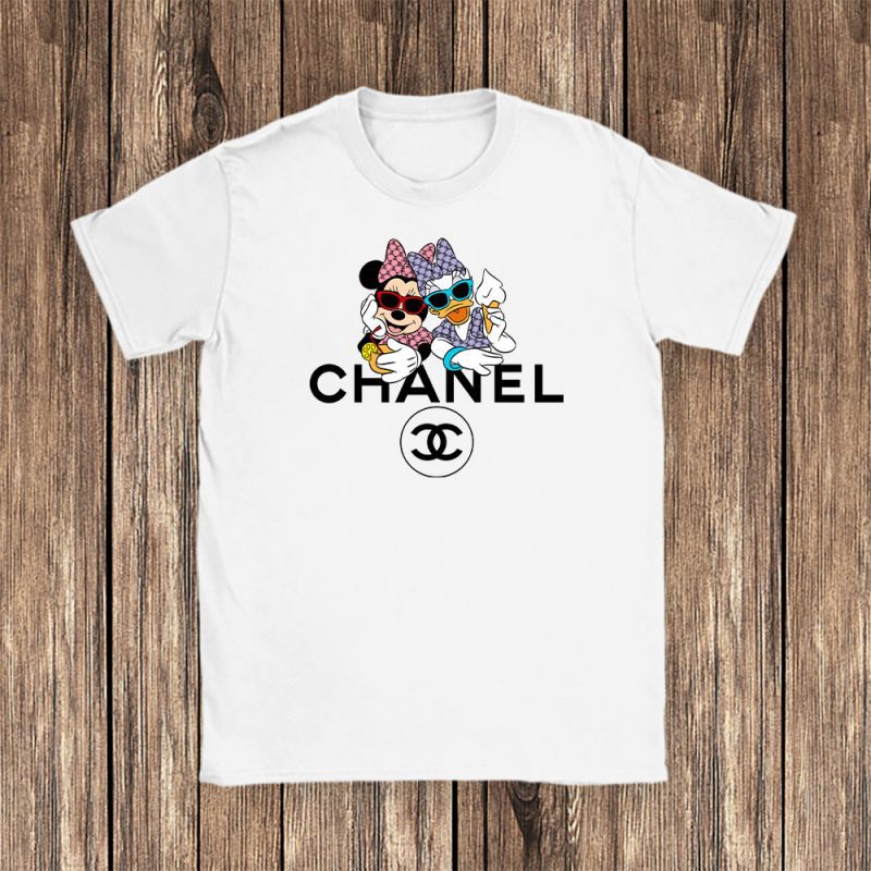 Chanel Minnie Mouse Donald Duck Unisex T-Shirt TBT1308