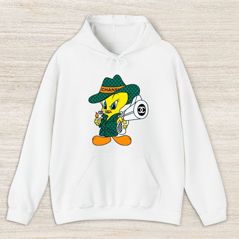 Chanel Tweety Bird Unisex Pullover Hoodie TBH1318