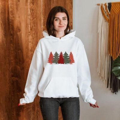Christmas Trees Unisex Hoodie JSH1274