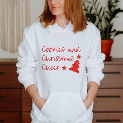 Cookies And Christmas Cheer Unisex Hoodie JSH1298