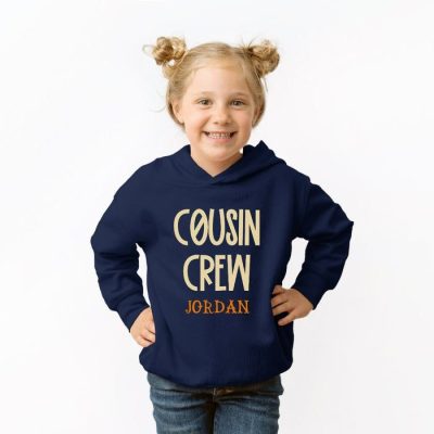 Cousin Crew Bold Customized Unisex Hoodie JSH1498