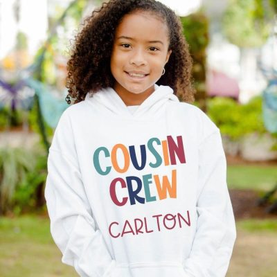 Cousin Crew Multi Color Customized Unisex Hoodie JSH1452
