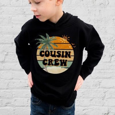 Cousin Crew Retro Sunset Unisex Hoodie JSH1438