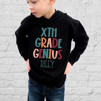 Custom Grade Genius Customized Unisex Hoodie JSH1428