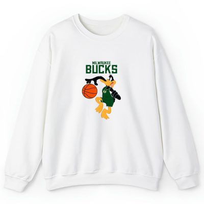 Daffy Duck x Milwaukee Bucks Team x NBA x Basketball Unisex Sweatshirt For Fan TBS1146