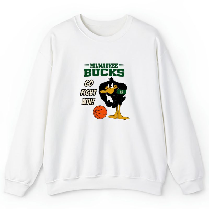 Daffy Duck x Milwaukee Bucks Team x NBA x Basketball Unisex Sweatshirt For Fan TBS1147