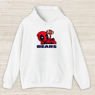 Deadpool NFL Chicago Bears Pullover Hoodie For Fan TBH1215