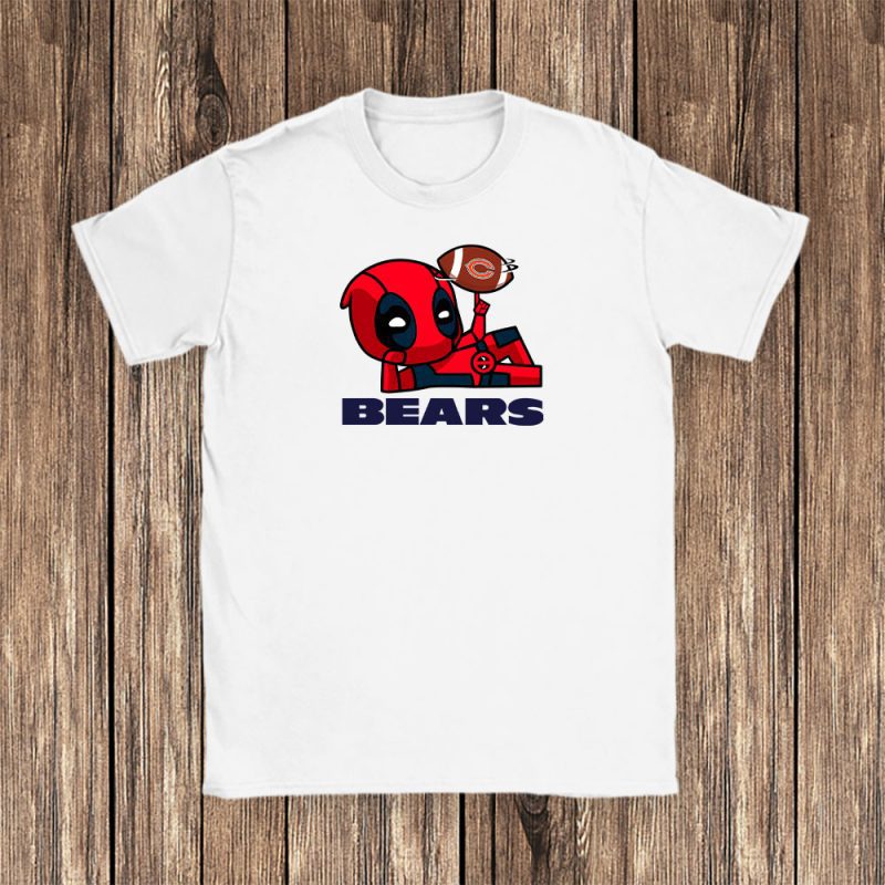 Deadpool NFL Chicago Bears Unisex T-Shirt For Fan TBT1215