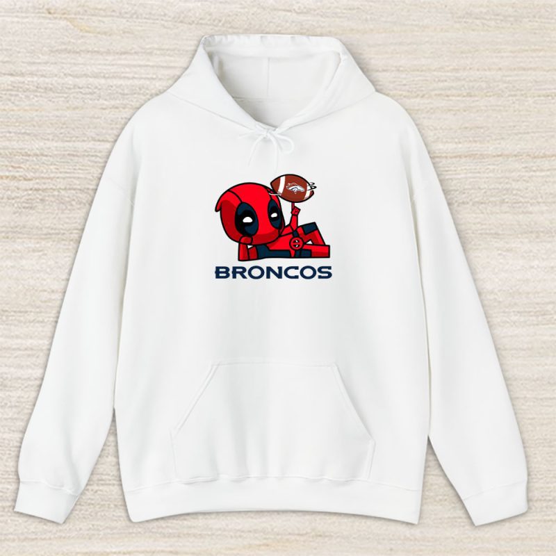 Deadpool NFL Denver Broncos Pullover Hoodie For Fan TBH1216