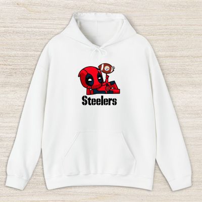 Deadpool NFL Pittsburgh Steelers Pullover Hoodie For Fan TBH1223