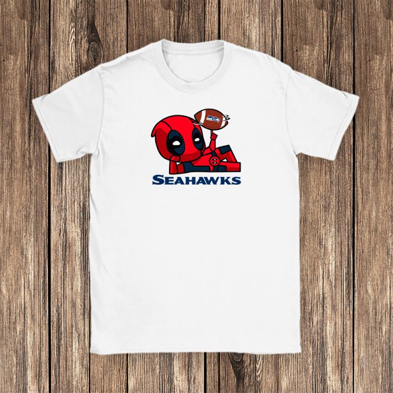 Deadpool NFL Seattle Seahawks Unisex T-Shirt For Fan TBT1226