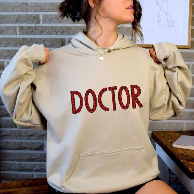 Doctor Buffalo Plaid Unisex Hoodie JSH1161