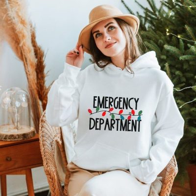 Emergency Department Christmas Lights Unisex Hoodie JSH1234