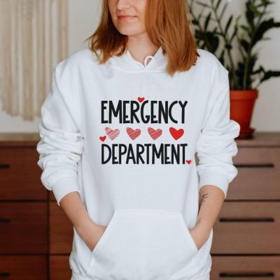 Emergency Department Heart Unisex Hoodie JSH1020