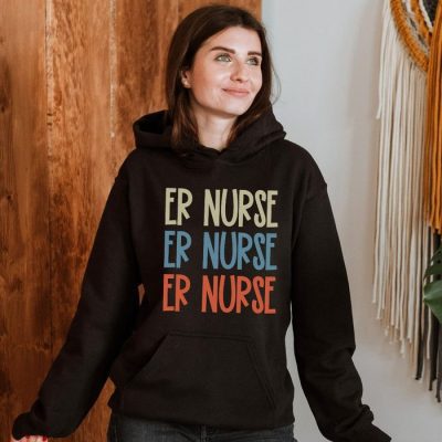 Er Nurse Retro Unisex Hoodie JSH1383