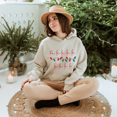 Fa La La Christmas Lights Unisex Hoodie JSH1238