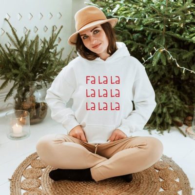 Fa La La Collage Unisex Hoodie JSH1174