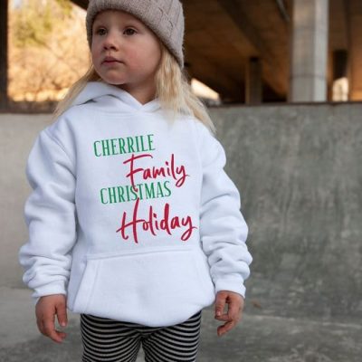 Family Christmas Holiday Customized Unisex Hoodie JSH1512