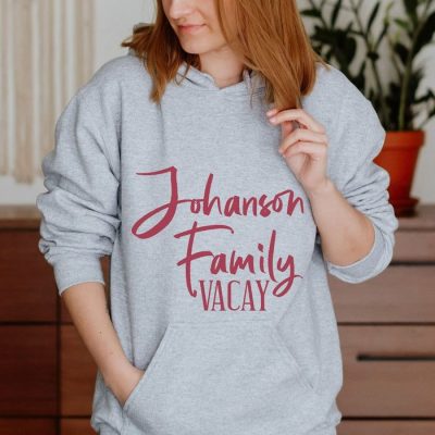 Family Vacay Customized Unisex Hoodie JSH1515