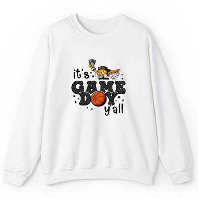 Garfield X Its Game Day Yall X Brooklyn Nets Team Unisex Sweatshirt TBS1487