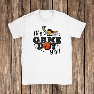 Garfield X Its Game Day Yall X Brooklyn Nets Team Unisex T-Shirt TBT1487