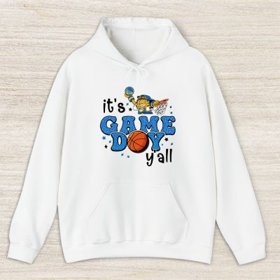 Garfield X Its Game Day Yall X Golden State Warriors Team Unisex Hoodie TBH1477